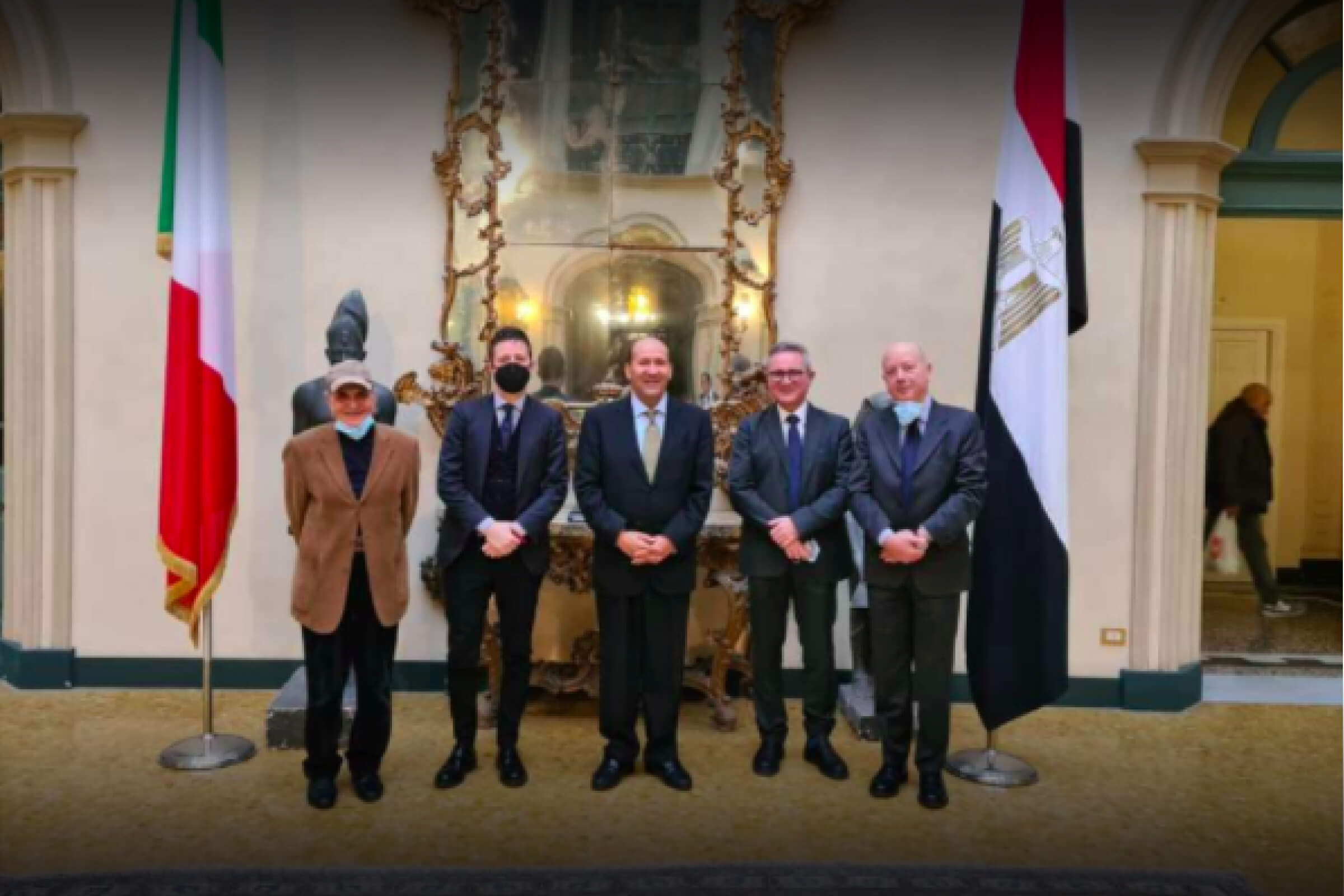 Incontro ambasciata Egitto