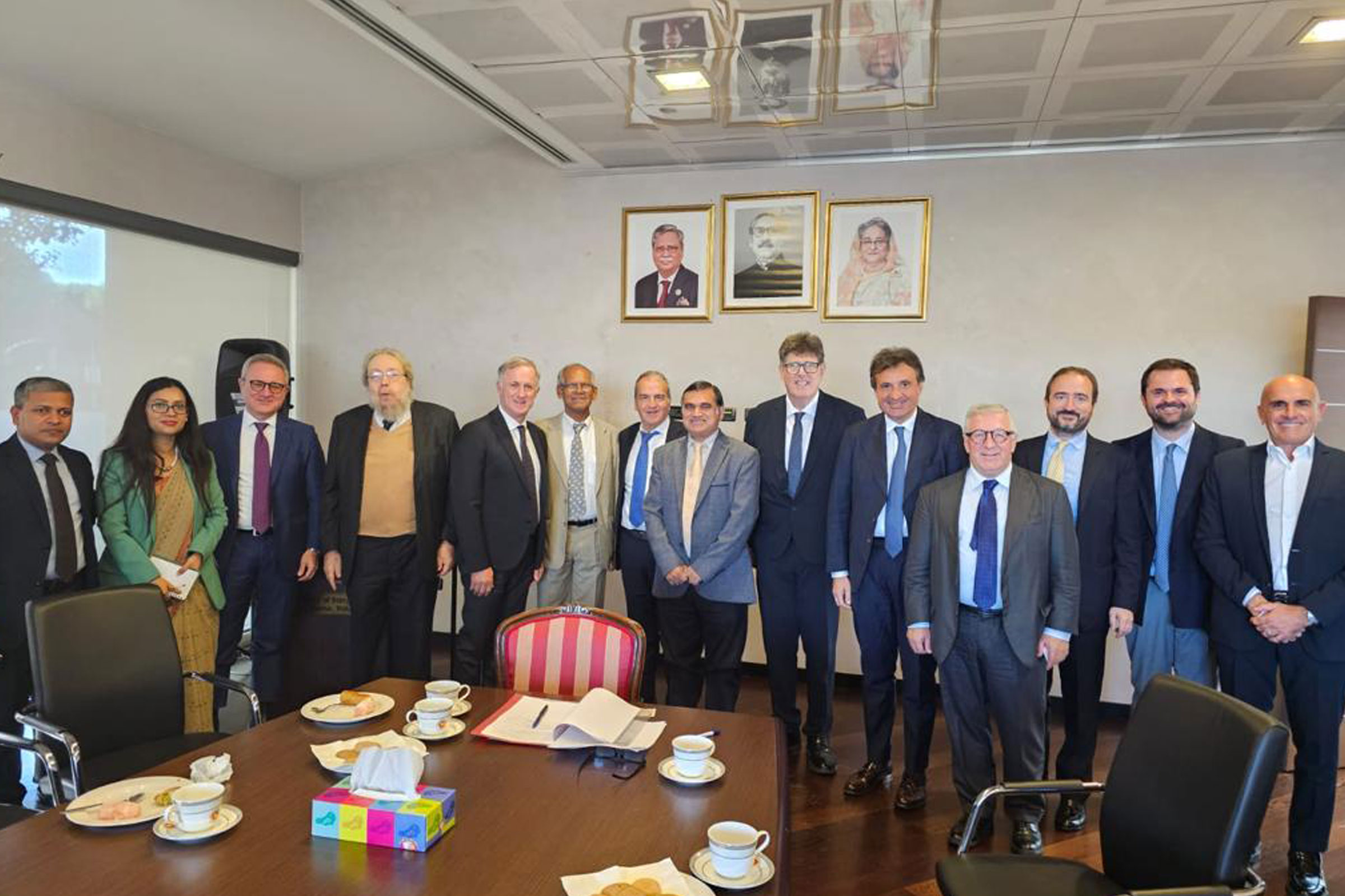 Business meeting presso l’ambasciata del Bangladesh a Roma