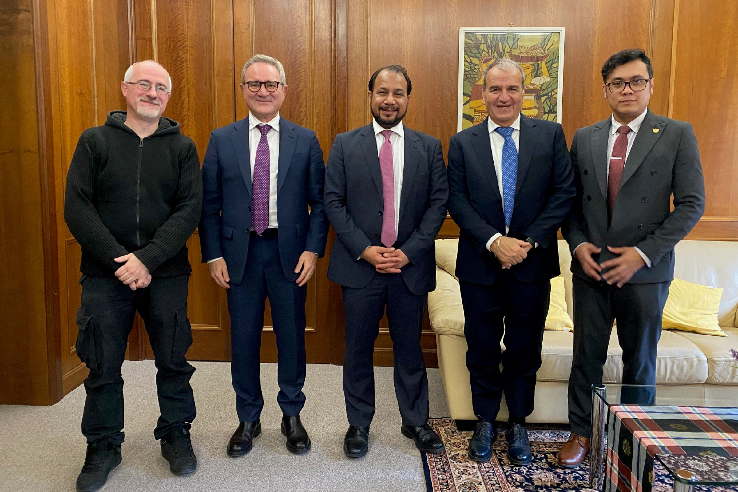 Incontro presso la sede dell’ambasciata della Malesia a Roma